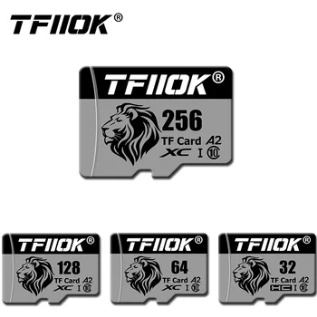 Memória Micro SD TF Cartão de 64 GB, 128 GB 256 GB SD/TF Cartão de Memória Flash V10 de Alta Velocidade Cameracartão de memória Para Câmera de Telefone