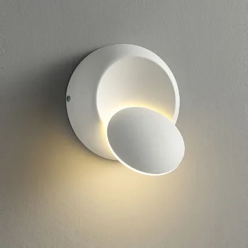 Criativo 5W7W10W LED, Lâmpada de Parede de 360 Graus Rotatable Quarto Cabeceira da Lâmpada de Casa, Sala de estar Lâmpada de Parede Moderna Decoração de Interiores