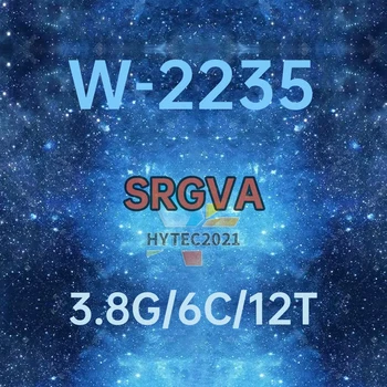 Xeon W-2235 SRGVA 3,8 GHz 6-Núcleos De 12 Threads 8.25 MB 130W LGA2066 C422